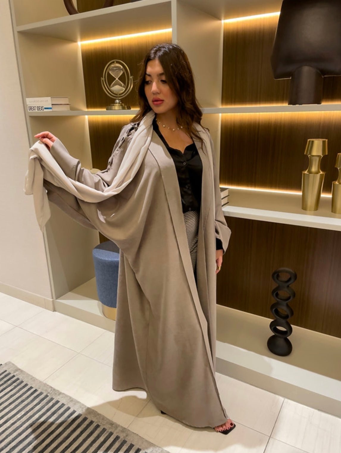 Ahlam Abaya - Premium  from Sahara Soireé - Just €190! Shop now at Sahara Soirée