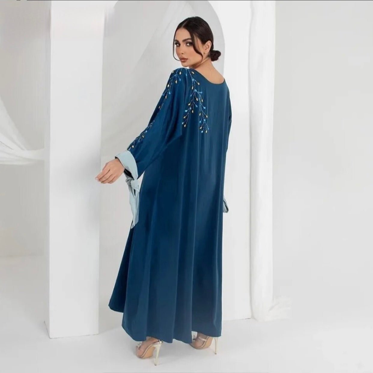 Tasnim Abaya - Premium Abaya’s from Sahara Soireé - Just €75! Shop now at Sahara Soirée