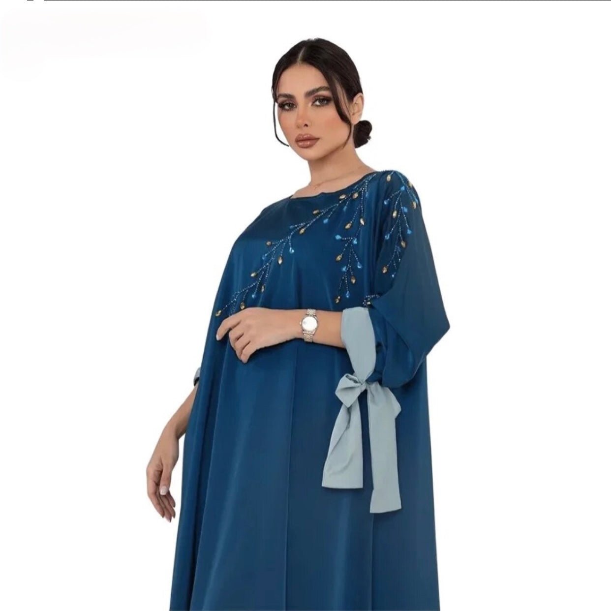 Tasnim Abaya - Premium Abaya’s from Sahara Soireé - Just €75! Shop now at Sahara Soirée