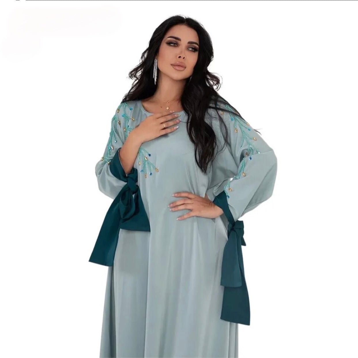 Tasnim Abaya - Premium Abaya’s from Sahara Soireé - Just €75! Shop now at Sahara Soirée